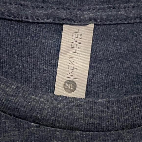 Next Level Blue St. Louis Short Sleeve Tee Size Large Women’s - Picture 4 of 4